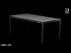 Kettler Cubic Gartentisch-Gestell 160x95 Cm Aluminium Anthrazit