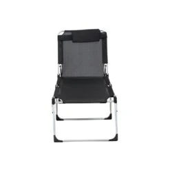 Siena Garden Sole Gartenliege Aluminium/Textilene Silber/Schwarz -Garten Und Außenbereich 891971 3