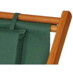 Siena Garden Faro Beach-Liegestuhl Holz/Textilene Grün -Garten Und Außenbereich 892004 4