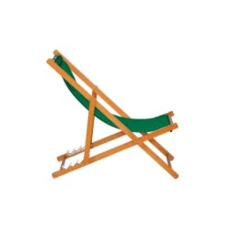 Siena Garden Faro Beach-Liegestuhl Holz/Textilene Grün -Garten Und Außenbereich 892004 9