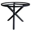 Zebra Mikado Gartentisch-Gestell Ø90cm Aluminium Graphit