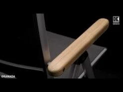 Kettler Granada Klappsessel Aluminium/Textilene Silber/Anthrazit -Garten Und Außenbereich 912420 v 2917