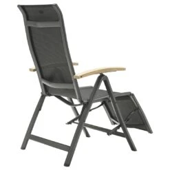 Hartman Alice Komfort-Relaxsessel Aluminium/Textilene Mit Teak-Armlehnen Xerix -Garten Und Außenbereich 923992 2