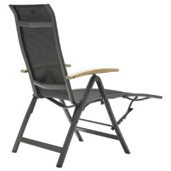 Hartman Alice Komfort-Relaxsessel Aluminium/Textilene Mit Teak-Armlehnen Xerix -Garten Und Außenbereich 923992 3