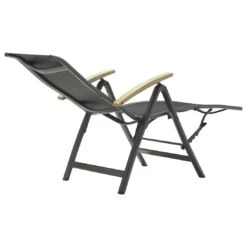 Hartman Alice Komfort-Relaxsessel Aluminium/Textilene Mit Teak-Armlehnen Xerix -Garten Und Außenbereich 923992 6