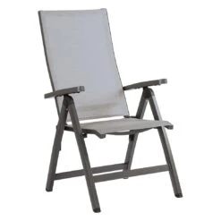 Stern New Top Klappsessel Aluminium/Textilene Anthrazit/Silber