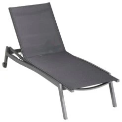 Stern Allround Rollliege Aluminium/Textilene Graphit/Silbergrau -Garten Und Außenbereich 960831 5
