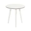 Hartman Sophie Studio Beistelltisch Ø45x40cm Aluminium/HPL Weiß