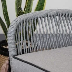 Acamp München Loungeset 4-tlg. Akazie/Rope Natur/Hellgrau -Garten Und Außenbereich acamp muenchen sofagruppe 4 tlg akazie rope 1352937 4