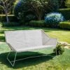Cane-Line Breeze Gartensofa 154 Cm Stahl/Geflecht White Grey -Garten Und Außenbereich cane line breeze 2 sitzersofa 154cm stahl geflecht 1462981 1