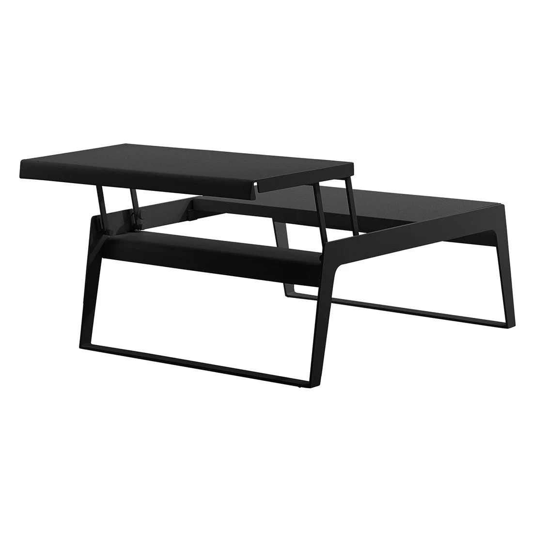 Cane-Line Chill-out Loungetisch 104x90 Cm Aluminium Lava Grey 6 Cane-Line Chill-out Loungetisch 104x90 Cm Aluminium Lava Grey – Bild 4