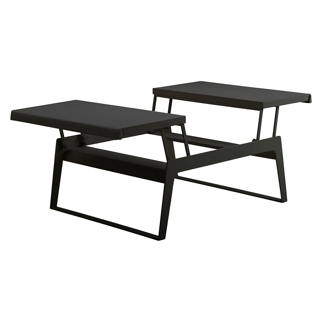 Cane-Line Chill-out Loungetisch 104x90 Cm Aluminium Lava Grey 7 Cane-Line Chill-out Loungetisch 104x90 Cm Aluminium Lava Grey – Bild 5