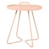 Cane-Line On-the-move Beistelltisch Ø44x54 Cm Aluminium Light Rose -Garten Und Außenbereich cane line on the move beistelltisch durchm44x54 cm aluminium 1464246 1
