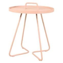 Cane-Line On-the-move Beistelltisch Ø44x54 Cm Aluminium Light Rose