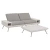 Domus Ventures Nassau Loungeset Aluminium/MarinaPlus White/Silver Grey -Garten Und Außenbereich domus ventures nassau loungeset aluminium marinaplus 1497818 1