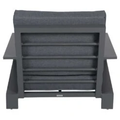 Garden Impressions Lincoln Loungeset 4-tlg. Aluminium/Polster Carbon Black -Garten Und Außenbereich garden impressions lincoln sofagruppe 4 tlg aluminium polster 1350110 5