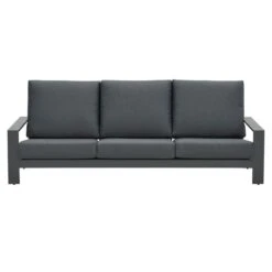 Garden Impressions Lincoln Loungeset 4-tlg. Aluminium/Polster Carbon Black -Garten Und Außenbereich garden impressions lincoln sofagruppe 4 tlg aluminium polster 1350110 7