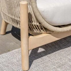 Garden Impressions Talara Loungeset 4-tlg. Akazie/Polster Akazie White Wash/Sand -Garten Und Außenbereich garden impressions talara loungeset 4 tlg akazie polster 1436185 6