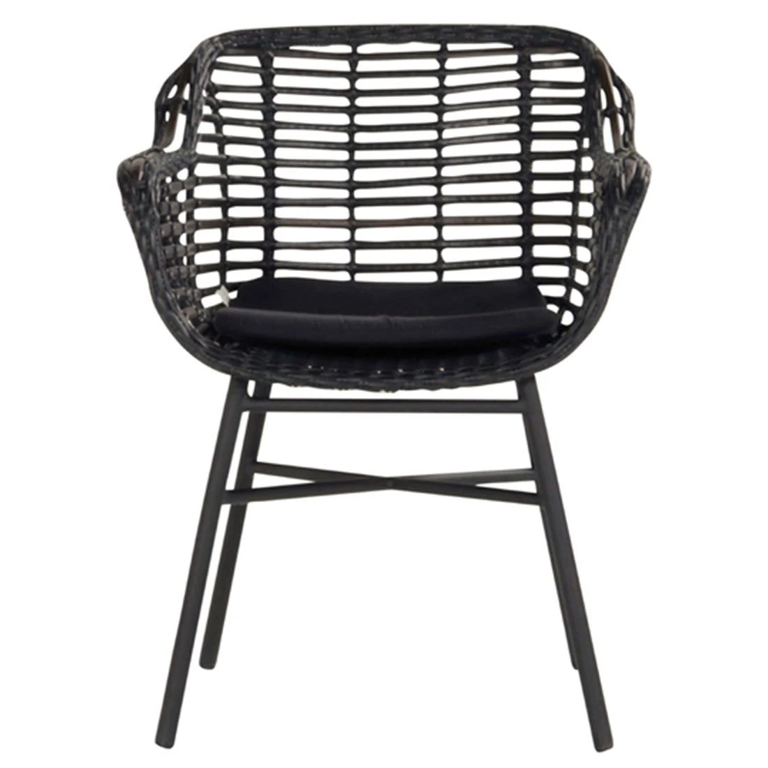 Hartman Cecilia Gartenmöbel-Set 7-tlg. Tisch 200x100cm Carbon Black/Black Puma 7 Hartman Cecilia Gartenmöbel-Set 7-tlg. Tisch 200x100cm Carbon Black/Black Puma – Bild 5