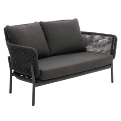 Interliving 7005 Loungeset 4-tlg. Mit Tisch 89x89 Cm Anthrazit/Grau -Garten Und Außenbereich interliving 7005 loungeset 4 tlg mit tisch 89x89 cm 1479195 3