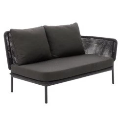 Interliving 7005 Loungeset 5-tlg. Mit Tisch 89x89 Cm Anthrazit/Grau -Garten Und Außenbereich interliving 7005 loungeset 5 tlg mit tisch 89x89 cm 1479184 4