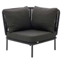 Interliving 7005 Loungeset 5-tlg. Mit Tisch 89x89 Cm Anthrazit/Grau -Garten Und Außenbereich interliving 7005 loungeset 5 tlg mit tisch 89x89 cm 1479184 5