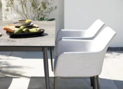 Interliving 7003 Diningstuhl Aluminium/Acryl Anthrazit/Grau -Garten Und Außenbereich interliving nomen diningstuhl aluminium polster 1447955 6