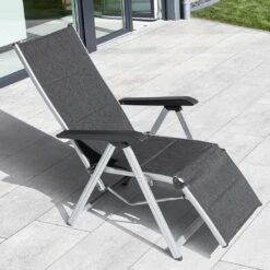 Kettler Basic Plus Relaxliege Aluminium/Outdoorgewebe Silber/Anthrazit Meliert 23 Kettler Basic Plus Relaxliege Aluminium/Outdoorgewebe Silber/Anthrazit Meliert -Garten Und Außenbereich kettler basic plus relaxliege aluminium outdoorgewebe 1369294 10