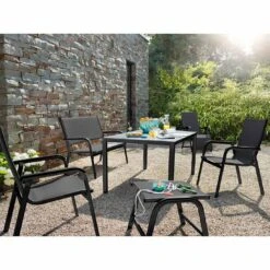 Kettler Basic Plus Relaxsessel Aluminium/Textilene Anthrazit/Anthrazit -Garten Und Außenbereich kettler basicplus relaxsessel anthrazit anthrazit 0301216 7000 2