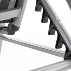 Kettler Basic Plus Stapelliege Aluminium/Textilene Silber/Anthrazit -Garten Und Außenbereich kettler basicplus stapelliege silber anthrazit 0301214 0000 8 1