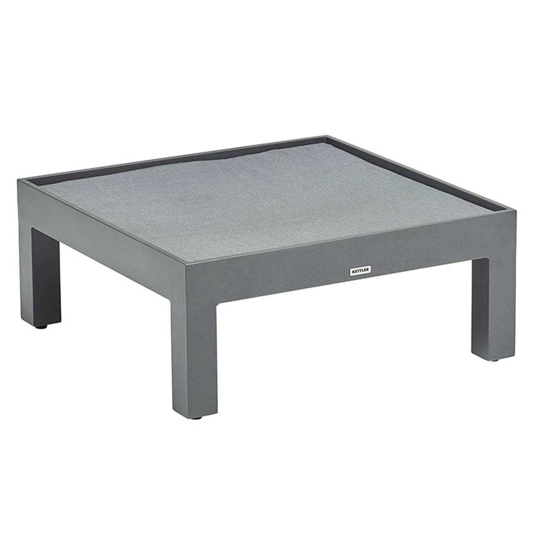 Kettler Comfort Hocker Aluminium/Agora Anthrazit Matt/Graphite 5 Kettler Comfort Hocker Aluminium/Agora Anthrazit Matt/Graphite – Bild 3