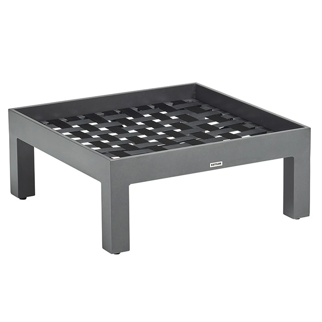 Kettler Comfort Hocker Aluminium/Agora Anthrazit Matt/Graphite 6 Kettler Comfort Hocker Aluminium/Agora Anthrazit Matt/Graphite – Bild 4