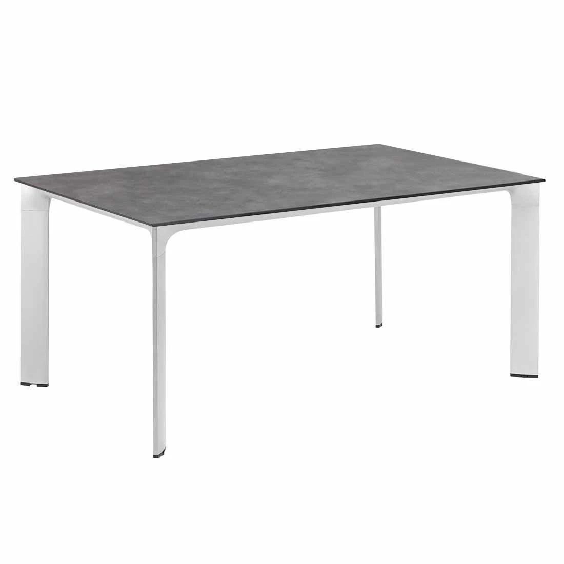 Kettler Diamond Gartentisch 160x95cm Aluminium/HPL Silber/Anthrazit 3 Kettler Diamond Gartentisch 160x95cm Aluminium/HPL Silber/Anthrazit