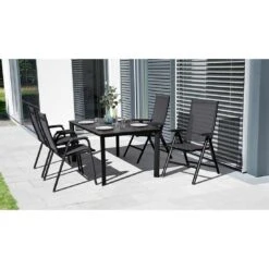 Kettler Edge Gartentisch-Gestell 140x70cm Aluminium Anthrazit -Garten Und Außenbereich kettler edge tischgestell 140x70cm aluminium anthrazit 1288136 3