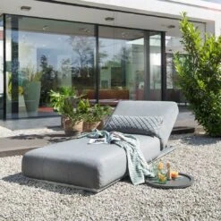 Kettler Ego Gartenliege 213x90x33cm Sunbrella Silber/Grau Meliert 17 Kettler Ego Gartenliege 213x90x33cm Sunbrella Silber/Grau Meliert -Garten Und Außenbereich kettler ego gartenliege 213x90x33cm sunbrella silber grau meliert 1085032 2