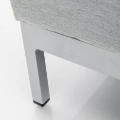 Kettler Ego Modular Ecklounge 7tlg. Sunbrella Silber/Hellgrau Meliert -Garten Und Außenbereich kettler ego modular loungeecke 7tlg aluminium sunbrella 12