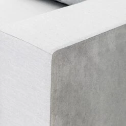 Kettler Ego Modular Ecklounge 7tlg. Sunbrella Silber/Hellgrau Meliert -Garten Und Außenbereich kettler ego modular loungeecke 7tlg aluminium sunbrella 15