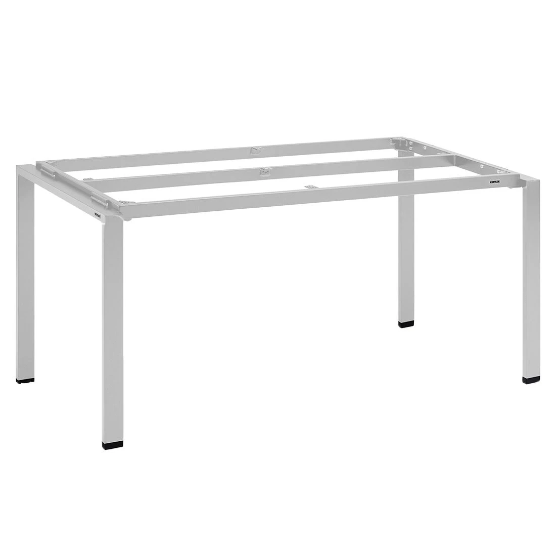 Kettler Float Gartentisch-Gestell 160x95cm Aluminium Silber 3 Kettler Float Gartentisch-Gestell 160x95cm Aluminium Silber
