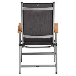 Kettler Granada Klappsessel Aluminium/Textilene Silber/Anthrazit -Garten Und Außenbereich kettler granada klappsessel aluminium textilene 5