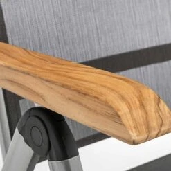 Kettler Granada Klappsessel Aluminium/Textilene Silber/Anthrazit -Garten Und Außenbereich kettler granada klappsessel aluminium textilene 6