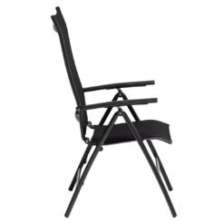 Kettler Legato Curve Klappsessel Aluminium/Textilene Anthrazit -Garten Und Außenbereich kettler legato curve multipositionssessel aluminium textilen 4