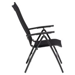 Kettler Legato Curve Klappsessel Aluminium/Textilene Anthrazit -Garten Und Außenbereich kettler legato curve multipositionssessel aluminium textilen 5