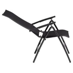 Kettler Legato Curve Klappsessel Aluminium/Textilene Anthrazit -Garten Und Außenbereich kettler legato curve multipositionssessel aluminium textilen 8