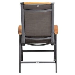 Kettler Memphis Klappsessel Aluminium/Textilene Mit Teak-Armlehnen Anthrazit/Bronze 23 Kettler Memphis Klappsessel Aluminium/Textilene Mit Teak-Armlehnen Anthrazit/Bronze -Garten Und Außenbereich kettler memphis klappsessel alu textilen anthrazit bronze 8