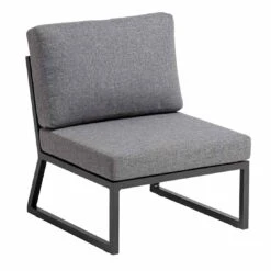 Kettler Ocean Skid Dininglounge 9-tlg. Aluminium/Olefin Anthrazit/Hellgrau Meliert -Garten Und Außenbereich kettler ocean skid dininglounge 8 tlg anthrazit hellgrau meliert 1309916 3