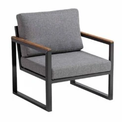 Kettler Ocean Skid Dininglounge 9-tlg. Aluminium/Olefin Anthrazit/Hellgrau Meliert -Garten Und Außenbereich kettler ocean skid dininglounge 8 tlg anthrazit hellgrau meliert 1309916 9