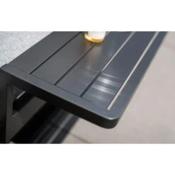 Kettler Ocean Skid Platform Ecklounge 6-tlg. Aluminium/Olefin Anthrazit -Garten Und Außenbereich kettler ocean skid loungeset 6 tlg mit loungetisch 1393527 11