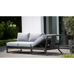 Kettler Ocean Skid Platform Ecklounge 6-tlg. Aluminium/Olefin Anthrazit -Garten Und Außenbereich kettler ocean skid loungeset 6 tlg mit loungetisch 1393527 3