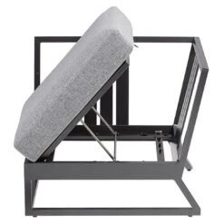 Kettler Ocean Skid Platform Ecklounge 6-tlg. Aluminium/Olefin Anthrazit -Garten Und Außenbereich kettler ocean skid loungeset 6 tlg mit loungetisch 1393527 8