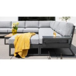 Kettler Ocean Skid Platform Ablagetisch 61x27x24cm Aluminium Anthrazit/Hellgrau Meliert -Garten Und Außenbereich kettler ocean skid platform ablagetisch 61x27x24cm alu 1368986 5